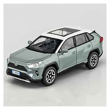 1/18 トヨタ RAV4 ダイキャスト SUV ホワイト 合金製 限定モデル 1/18 Dealer Edition Toyota RAV4 RAV 4 Fifth Generation (XA50